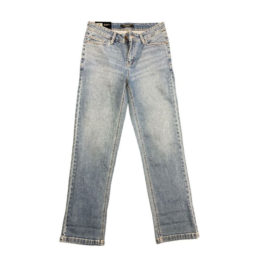 Medium Wash - French Connection Essentials Women's High Rise Classic Straight Je
